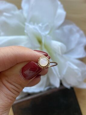 14k Gold Filled Moonstone Ring